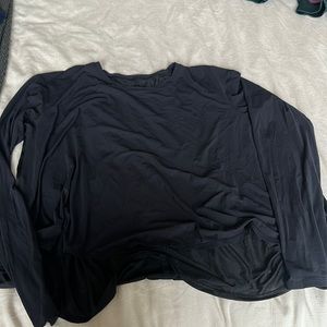 Lululemon Long Sleeve Shirt with See Through Back
